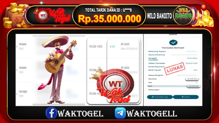 BUKTI PEMBAYARAN SLOT WAKTOGEL