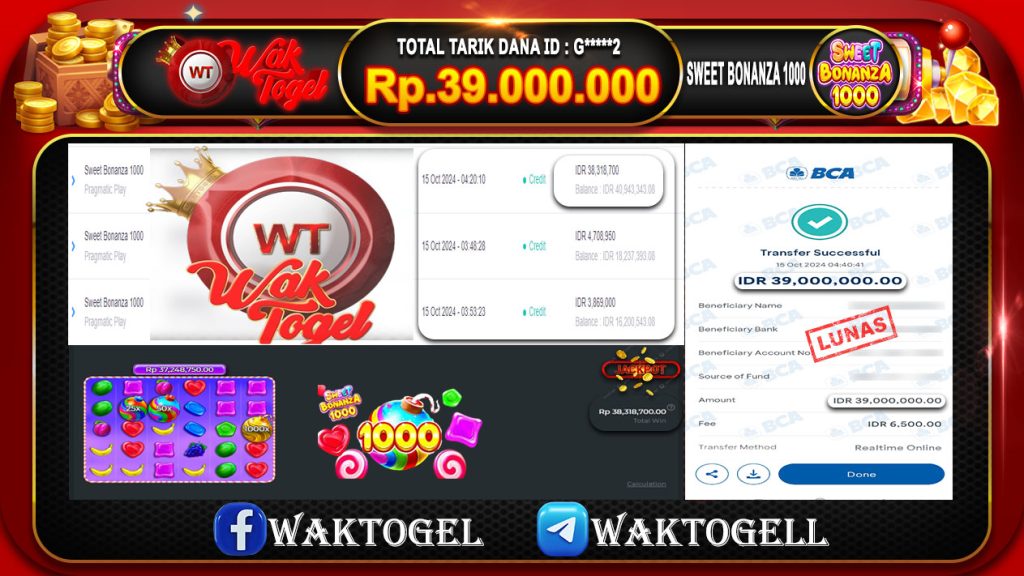 BUKTI PEMBAYARAN SLOT WAKTOGEL