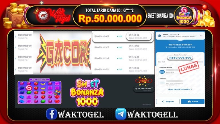 BUKTI PEMBAYARAN SLOT WAKTOGEL