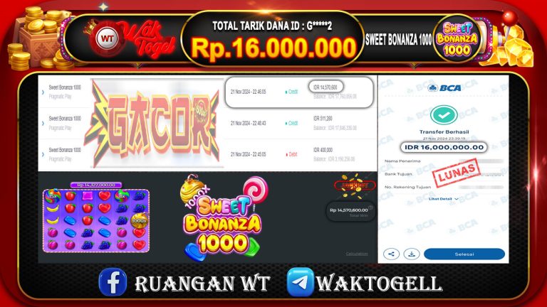 BUKTI PEMBAYARAN SLOT WAKTOGEL