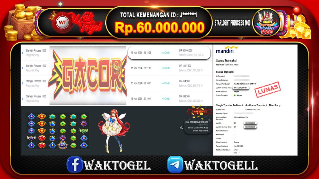 BUKTI PEMBAYARAN SLOT WAKTOGEL