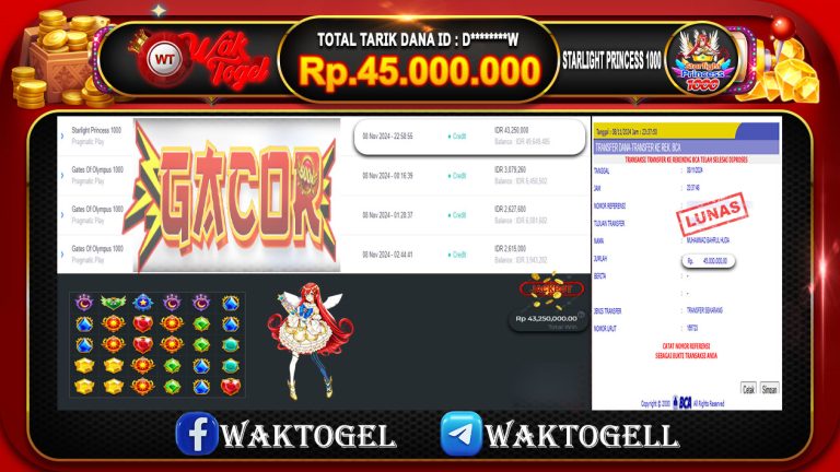 BUKTI PEMBAYARAN SLOT WAKTOGEL