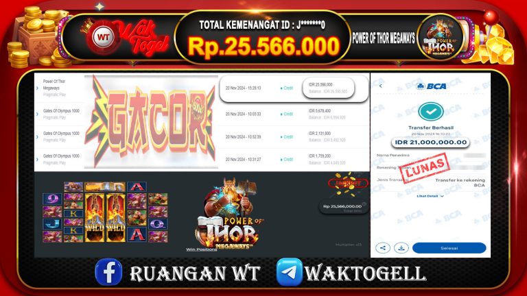 BUKTI PEMBAYARAN SLOT WAKTOGEL