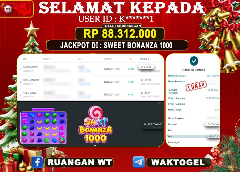 BUKTI PEMBAYARAN SLOT WAKTOGEL