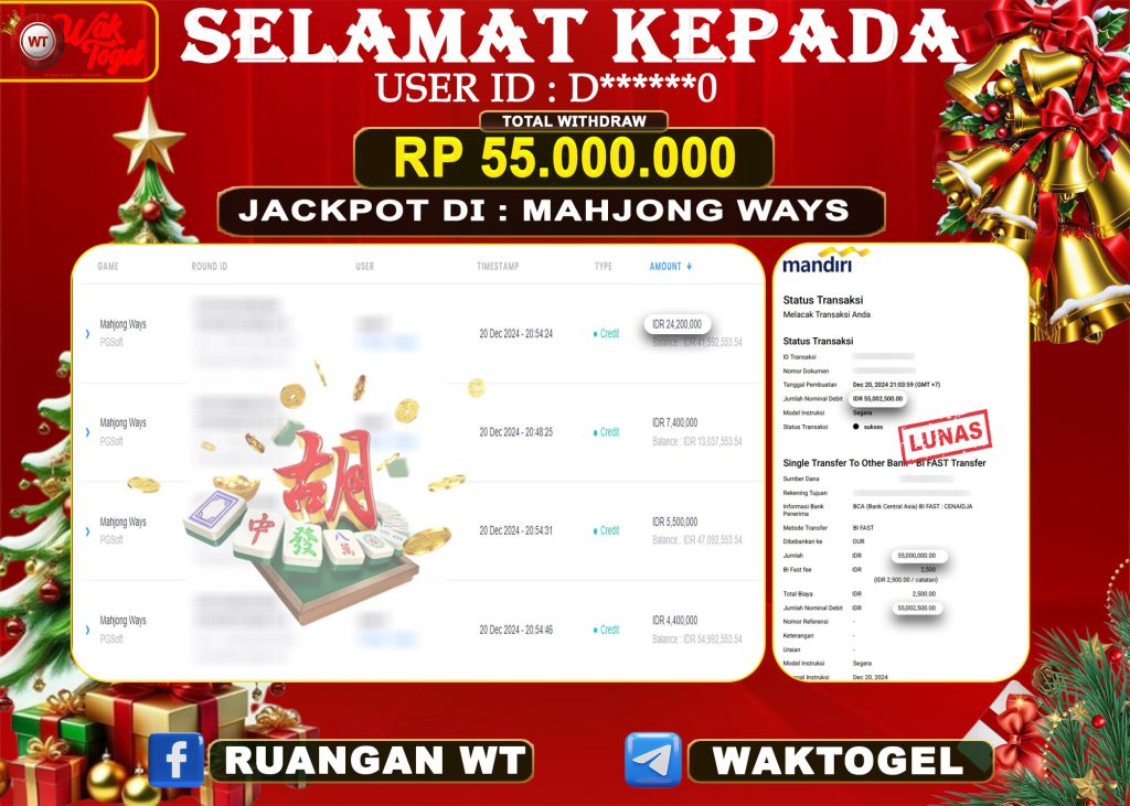 BUKTI PEMBAYARAN SLOT WAKTOGEL