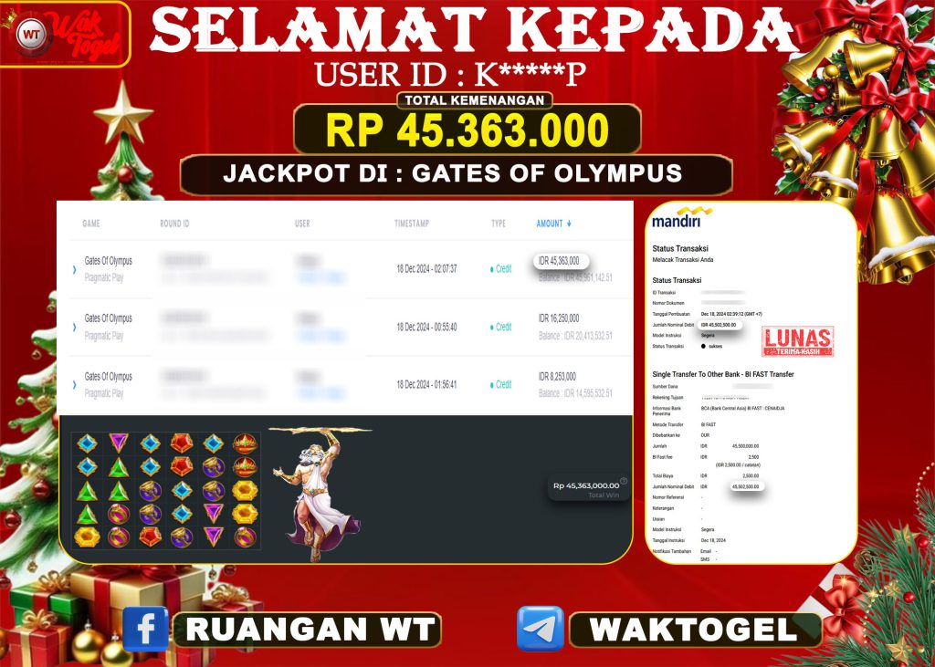 BUKTI PEMBAYARAN SLOT WAKTOGEL