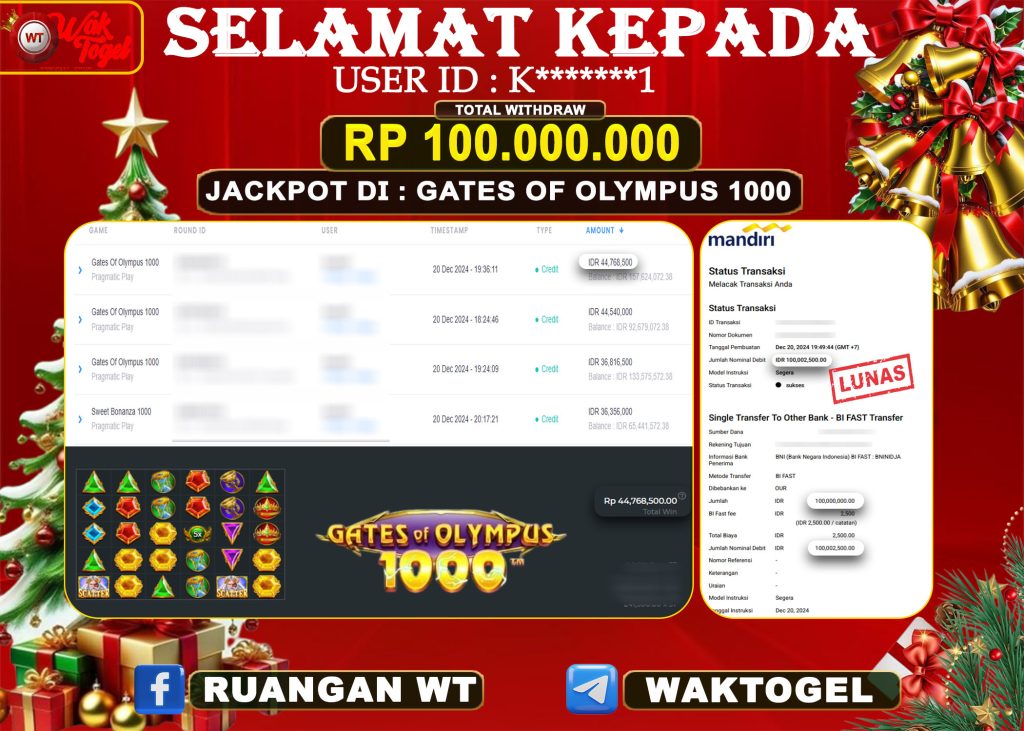 BUKTI PEMBAYARAN SLOT WAKTOGEL