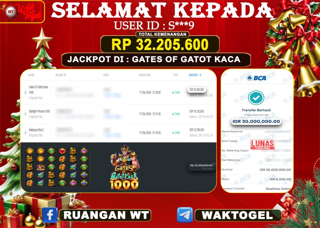 BUKTI PEMBAYARAN SLOT WAKTOGEL