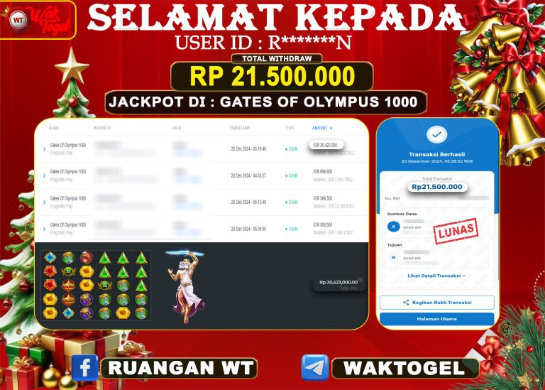 BUKTI PEMBAYARAN SLOT WAKTOGEL