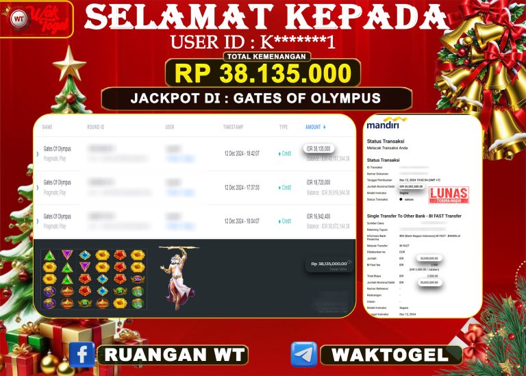 BUKTI PEMBAYARAN SLOT WAKTOGEL