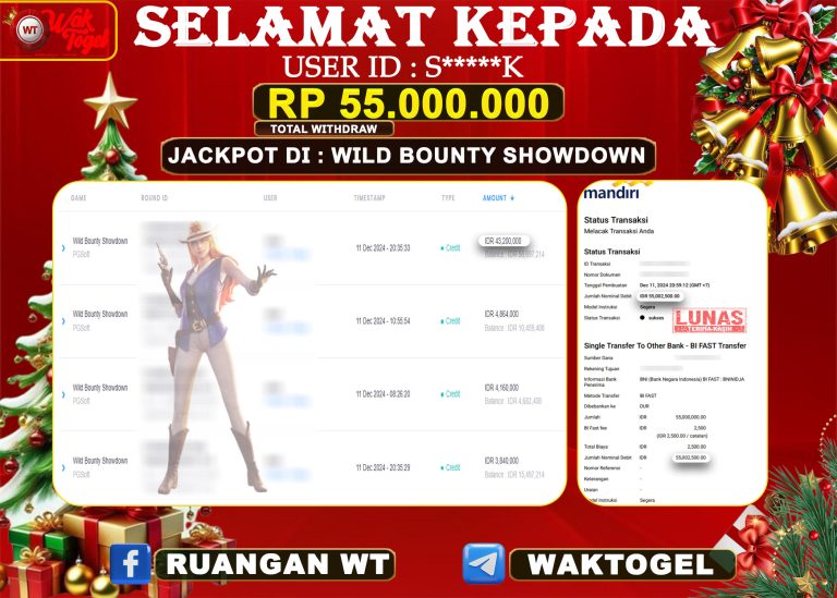 BUKTI PEMBAYARAN SLOT WAKTOGEL