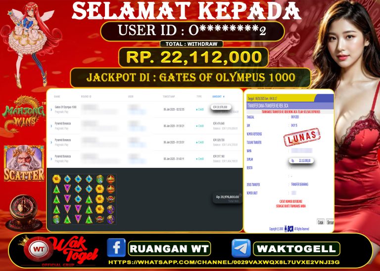 BUKTI PEMBAYARAN SLOT WAKTOGEL