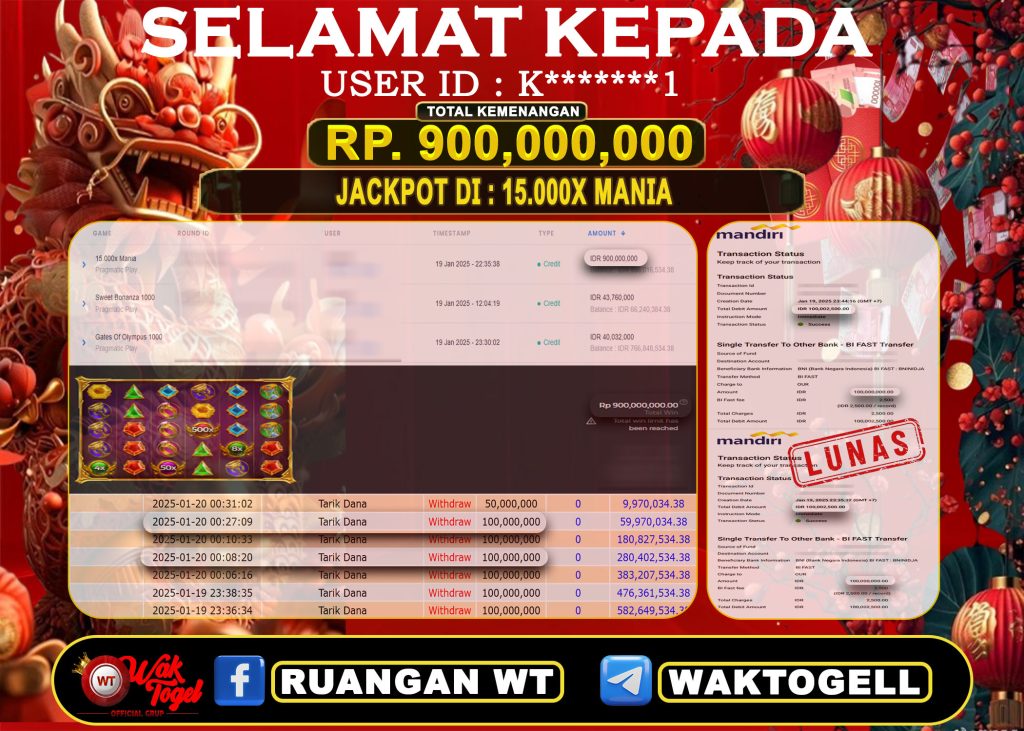 BUKTI PEMBAYARAN SLOT WAKTOGEL