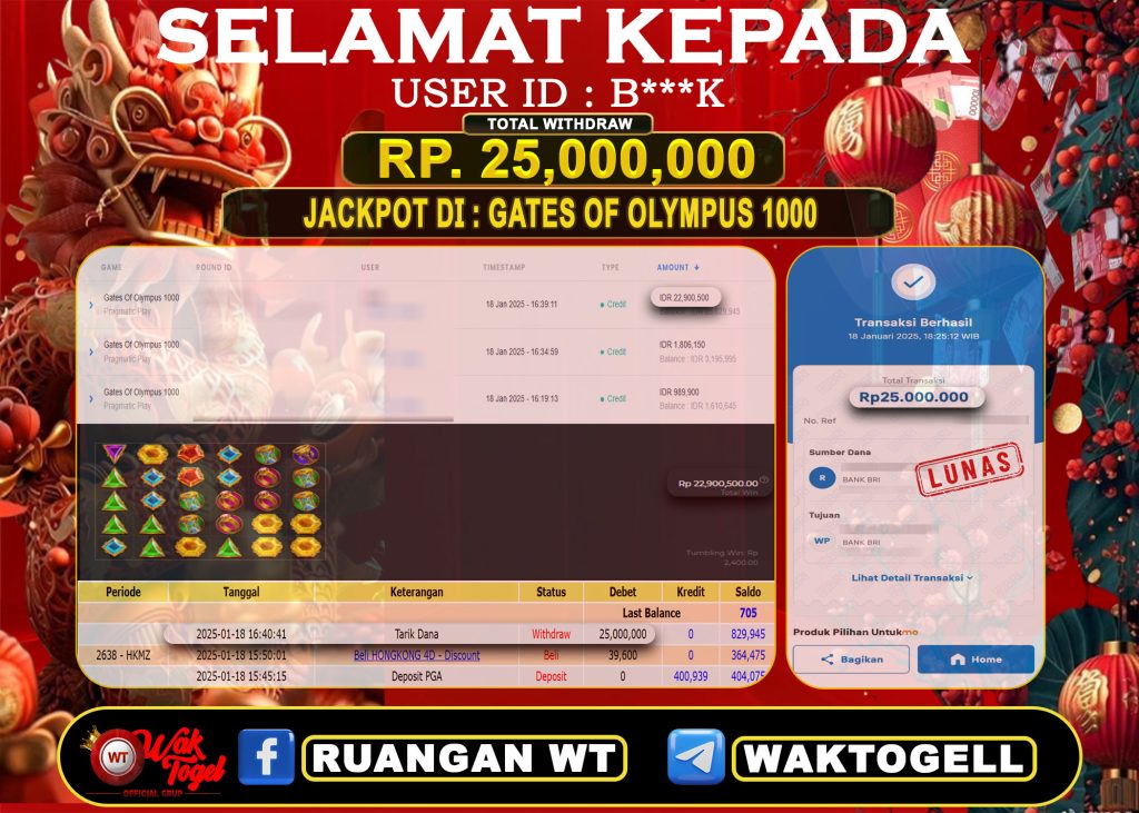 BUKTI PEMBAYARAN SLOT WAKTOGEL