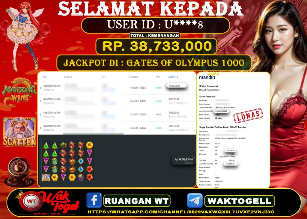 BUKTI PEMBAYARAN SLOT WAKTOGEL