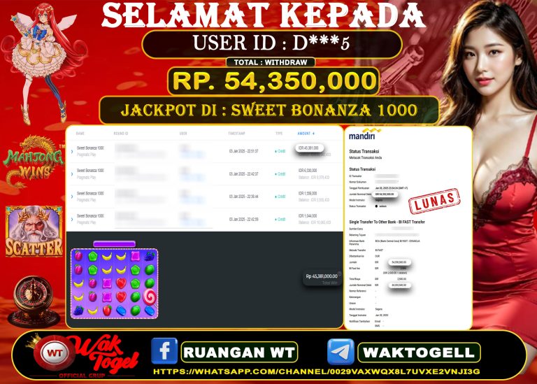 BUKTI PEMBAYARAN SLOT WAKTOGEL